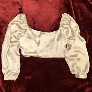 Elegant Puff Sleeve Top